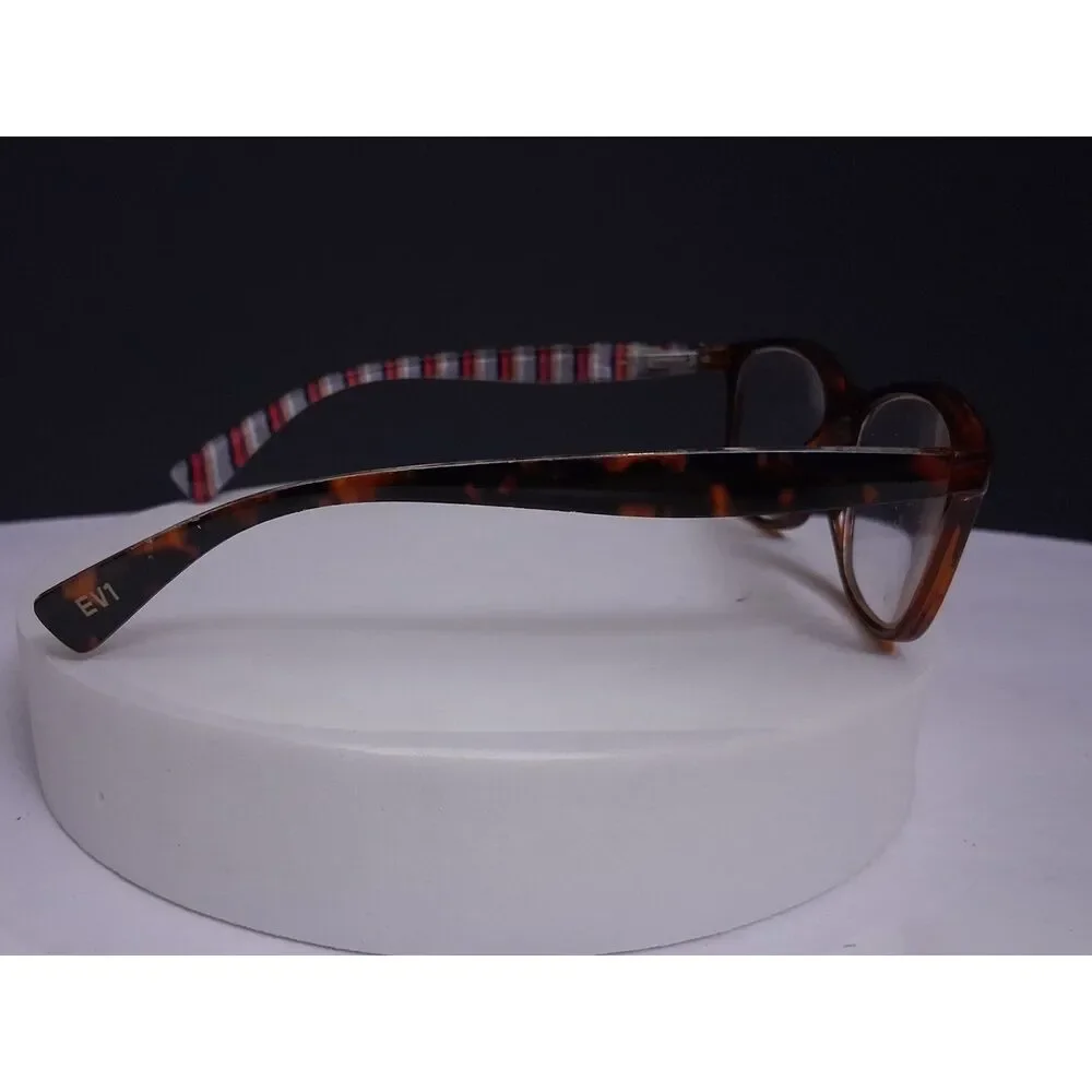 EV1 from Ellen DeGeneres Sawyer Tortoise +1.25 Reading Glasses with Case